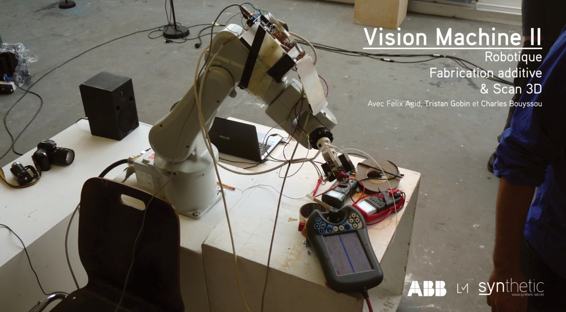 Vison Machine 2 – Robotique, Fabrication additive & scan 3D